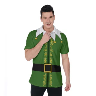 Men's ELF Costume Polo Shirt