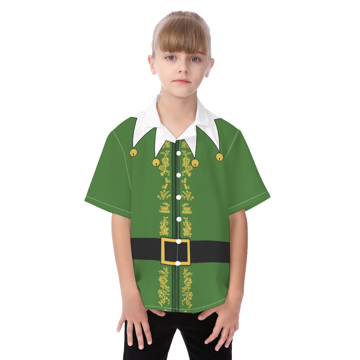 Kid's Holiday Elf Costume - variant image 1