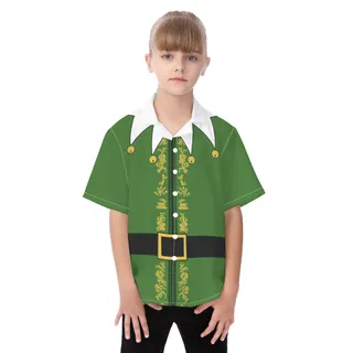 Kid's Holiday Elf Costume