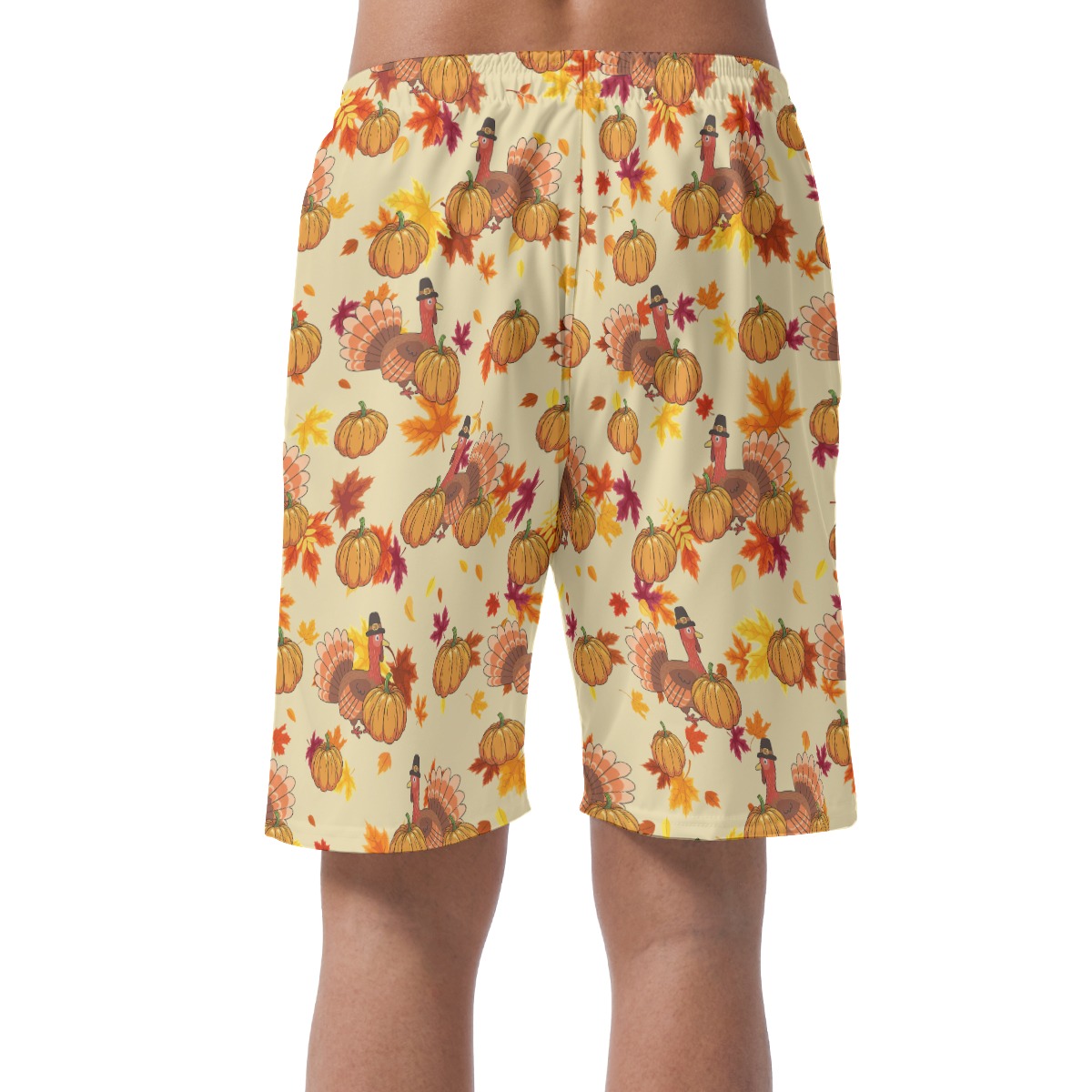 Thanksgiving Hawaiian Shorts For Men