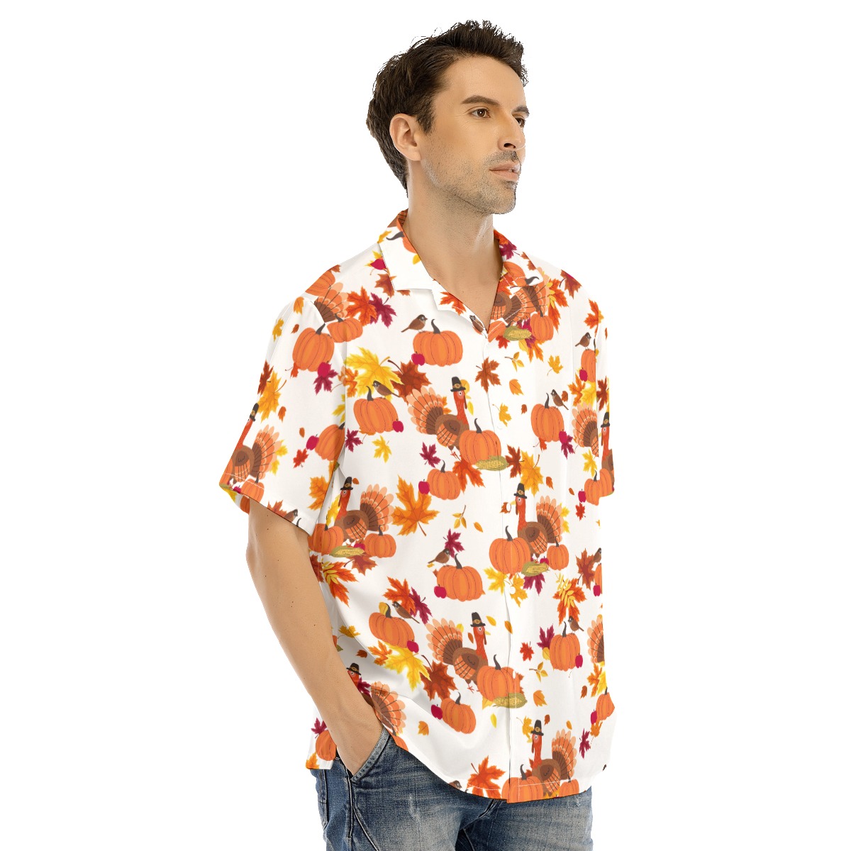 Thanksgiving Turkey Hawaiian Shirt