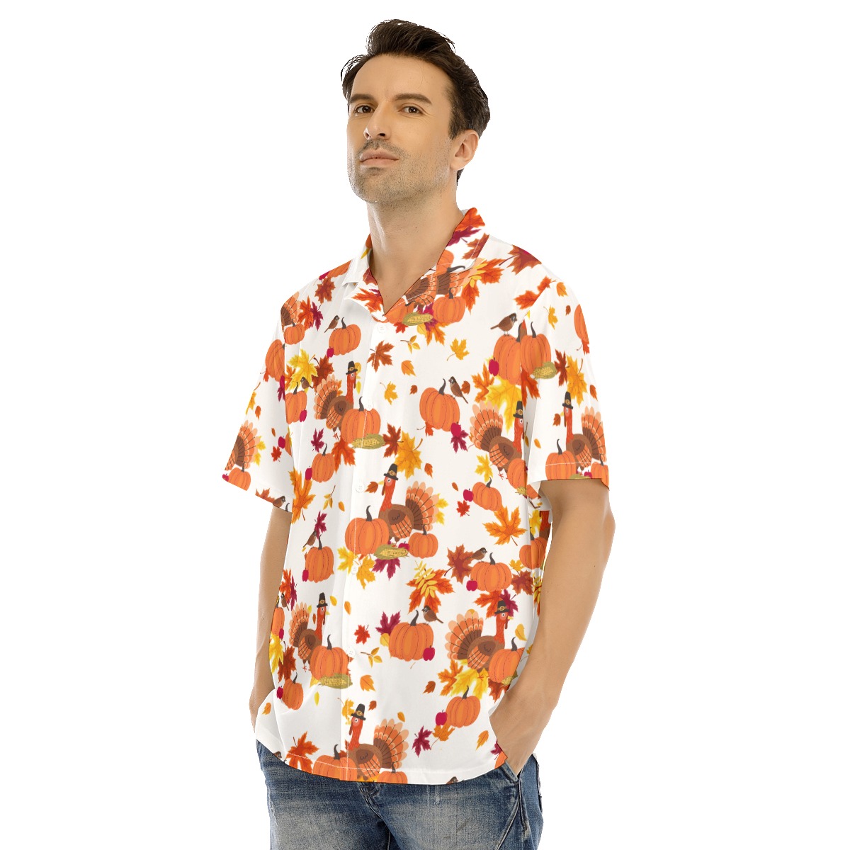 Thanksgiving Turkey Hawaiian Shirt