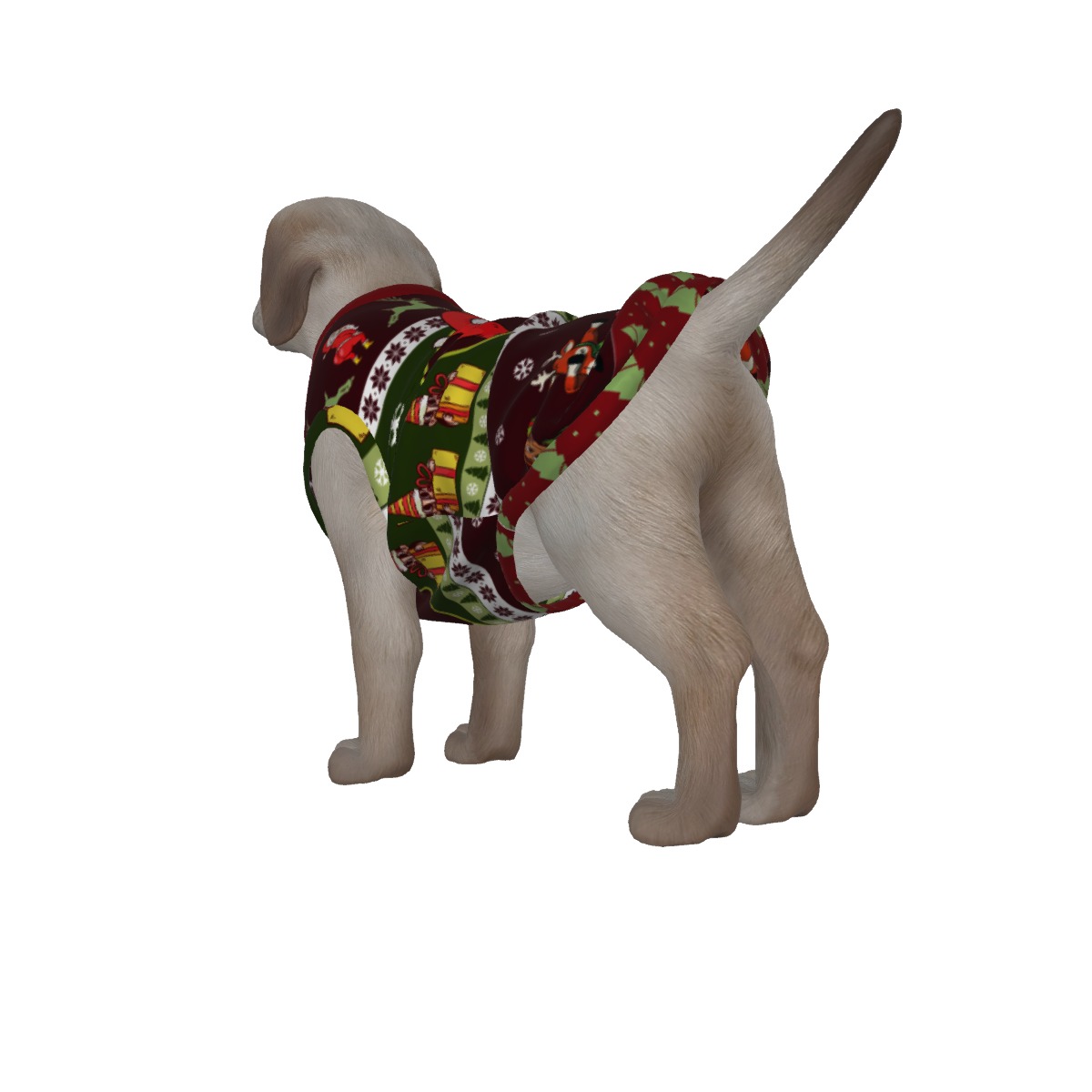 Funny Santa Christmas Hawaiian Shirt For Dogs Matching With Family