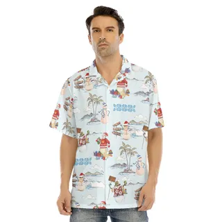Snowman Christmas Hawaiian Shirt