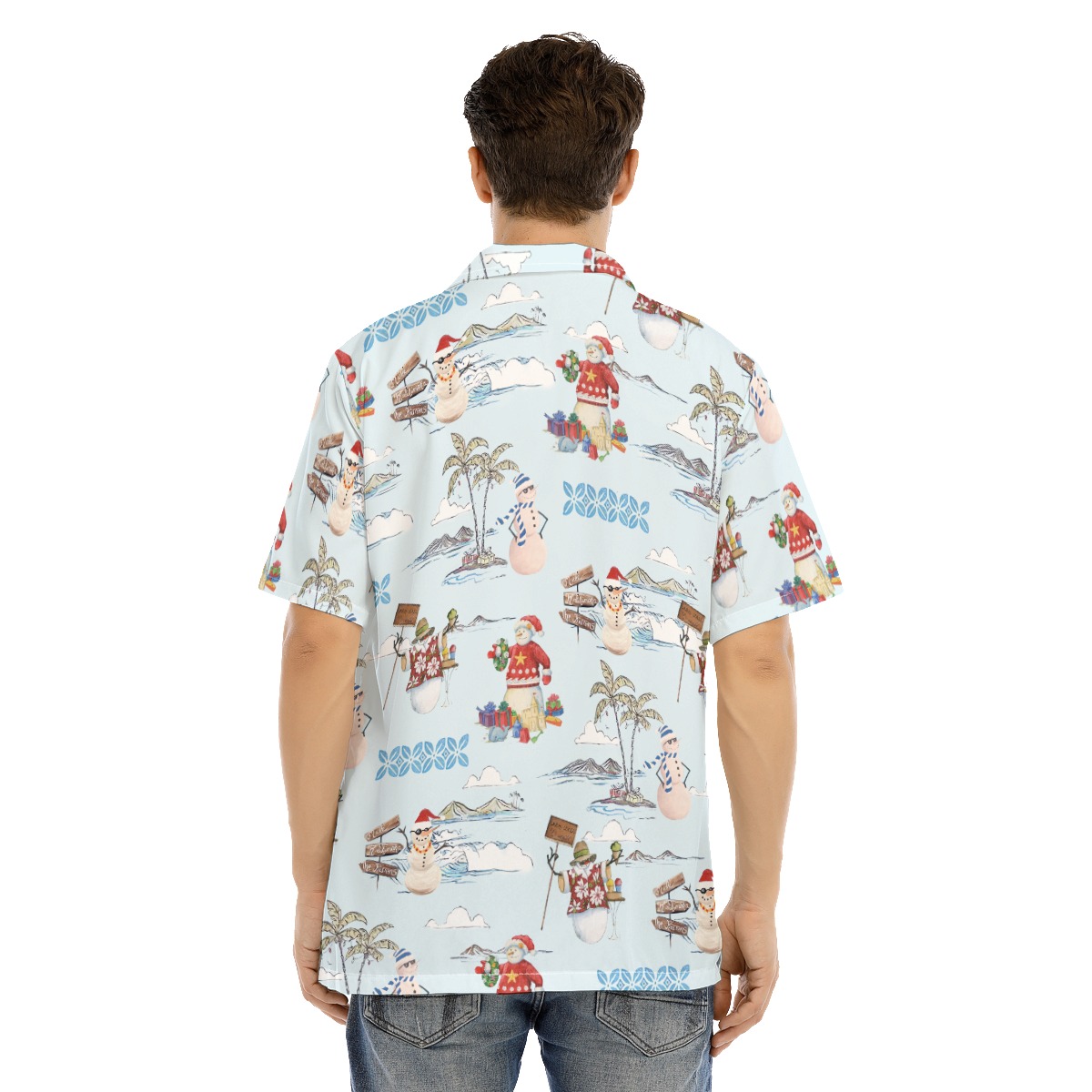 Snowman Christmas Hawaiian Shirt
