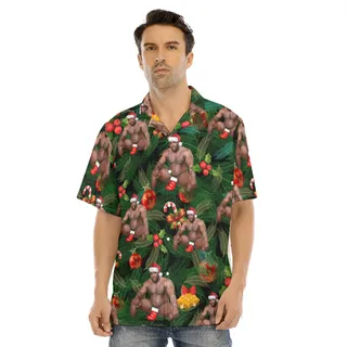 Funny Barry Wood Christmas Hawaiian Shirt