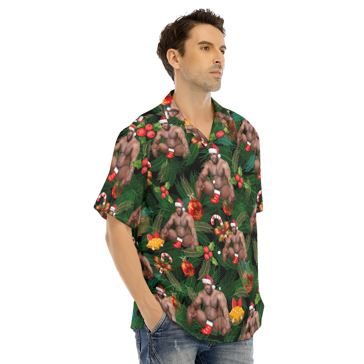 Funny Barry Wood Christmas Hawaiian Shirt