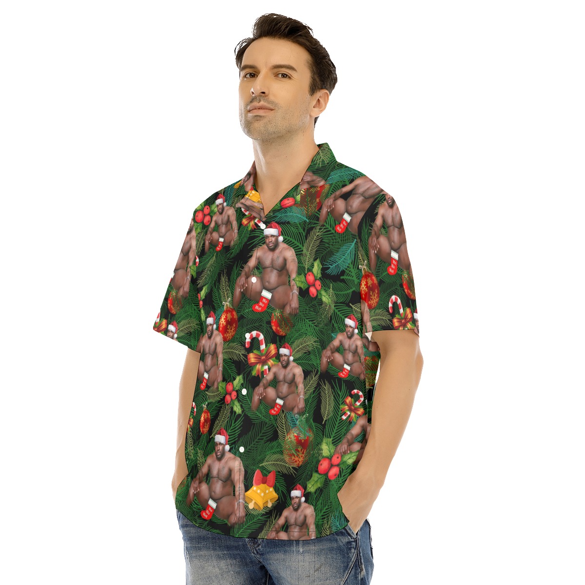 Funny Barry Wood Christmas Hawaiian Shirt