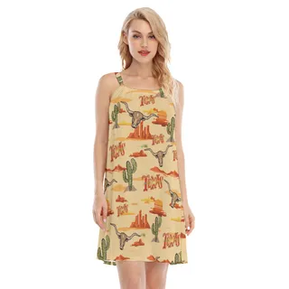 Awesome Texas Hawaiian Dress For Women