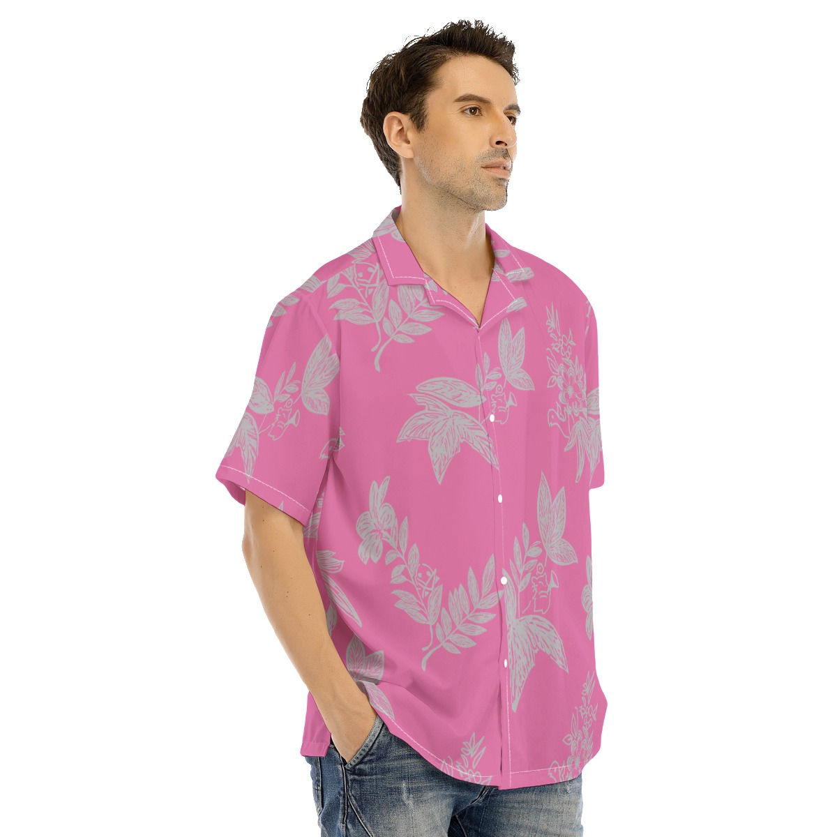 Ffxiv Hawaiian Shirt | Pink Southern Seas Shirt For Men