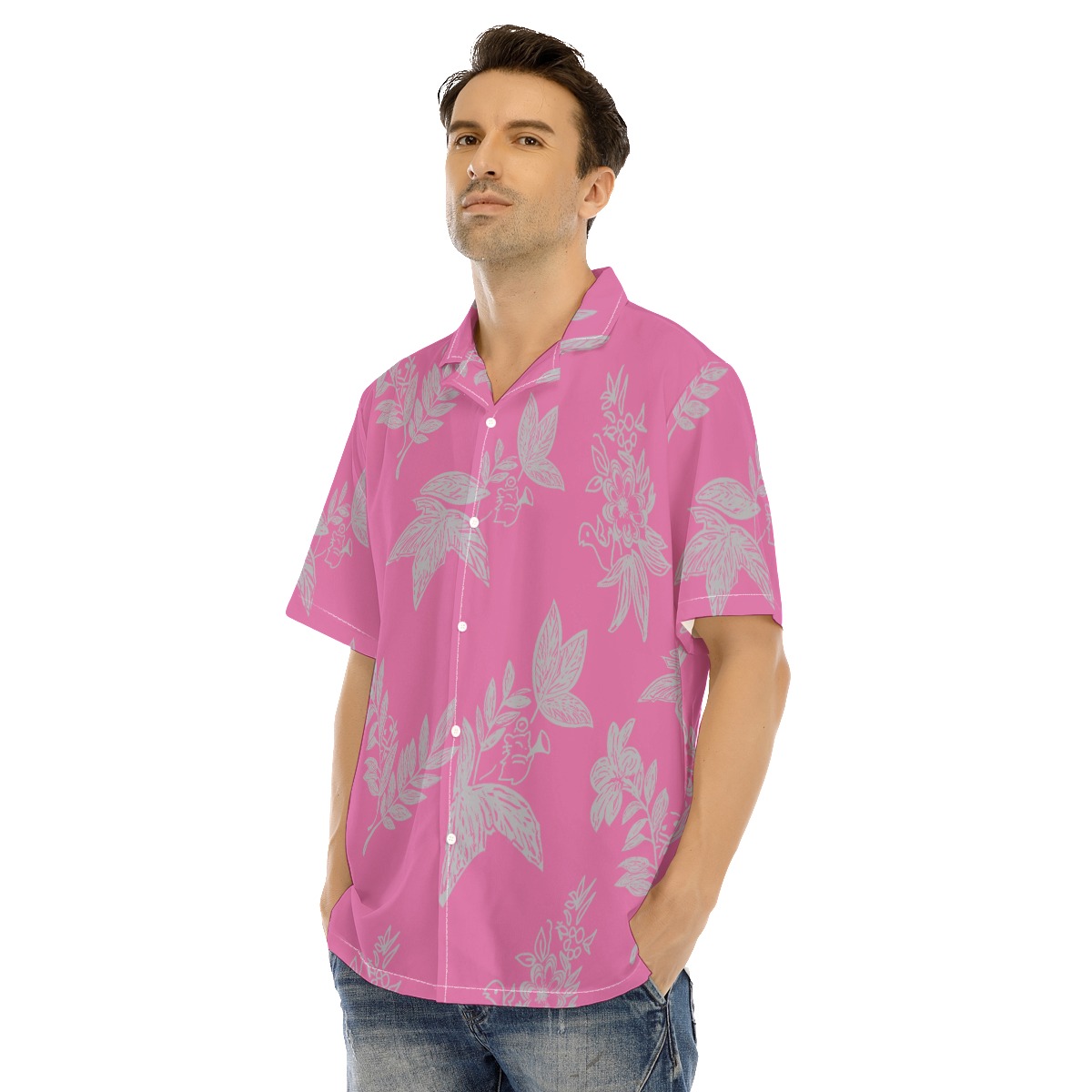Ffxiv Hawaiian Shirt | Pink Southern Seas Shirt For Men