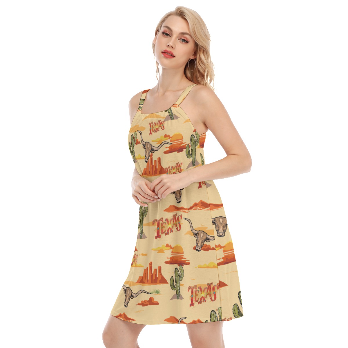 Awesome Texas Hawaiian Dress For Women