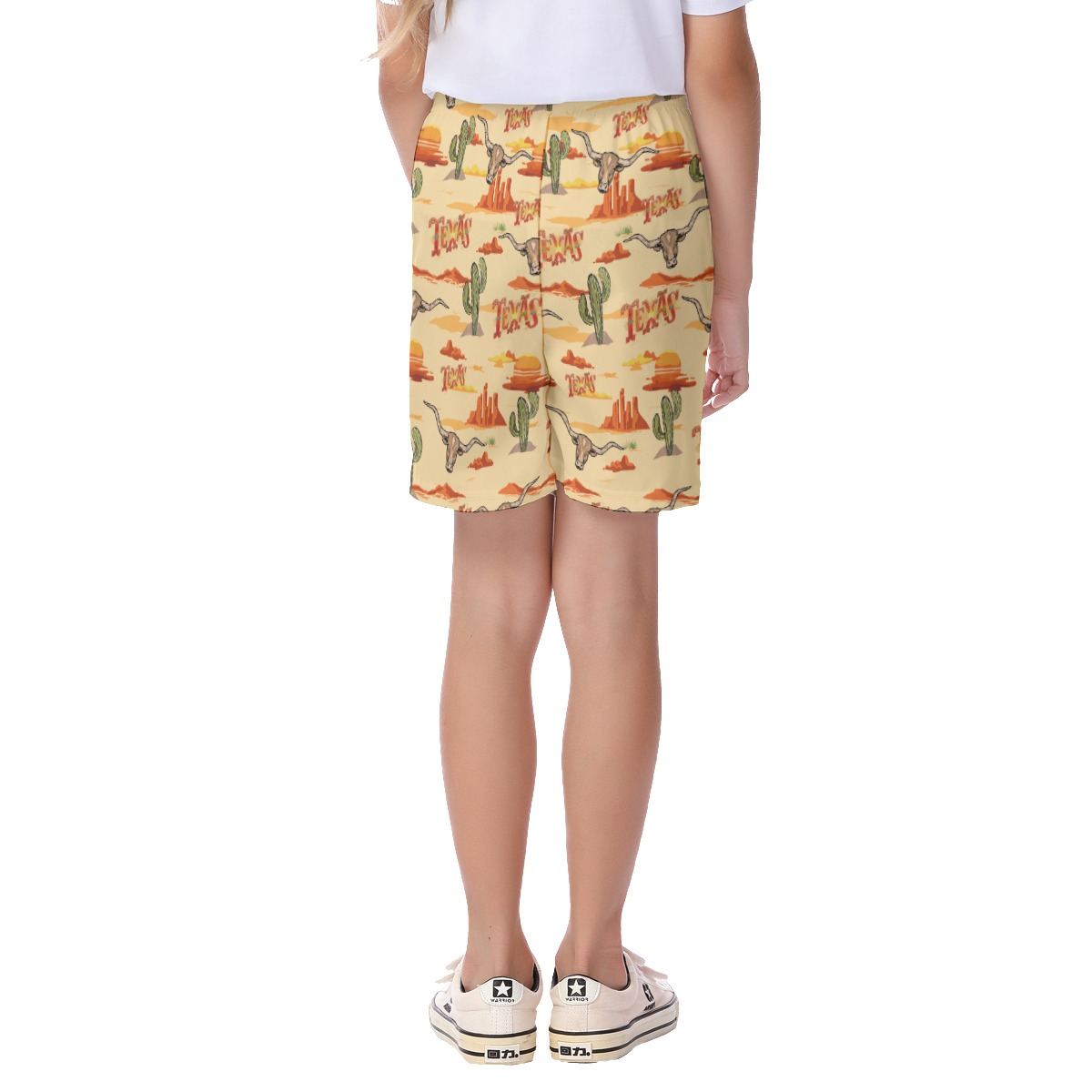 Awesome Texas Hawaiian Summer Shorts For Kids