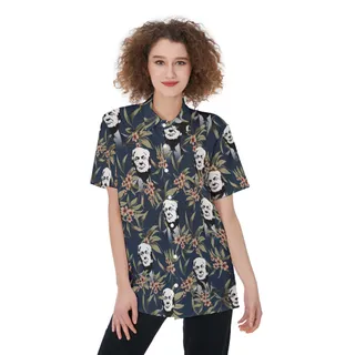 Donald Trump Aloha Shirt For Women