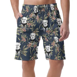 Donald Trump Hawaiian Board Shorts For Men