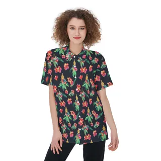 Mermaid Tropical Hawaiian Shirt