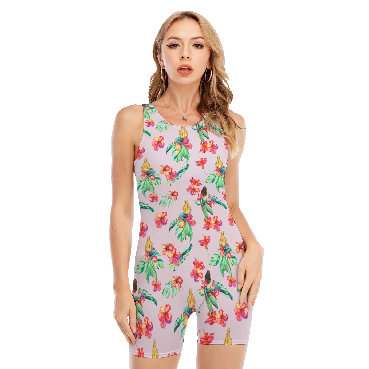 Floral Mermaid Women's Hawaiian Swimsuit - variant image 1