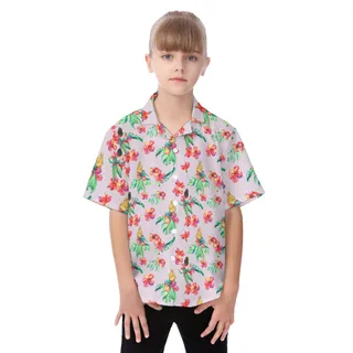 Mermaid Kid's Hawaiian Shirt