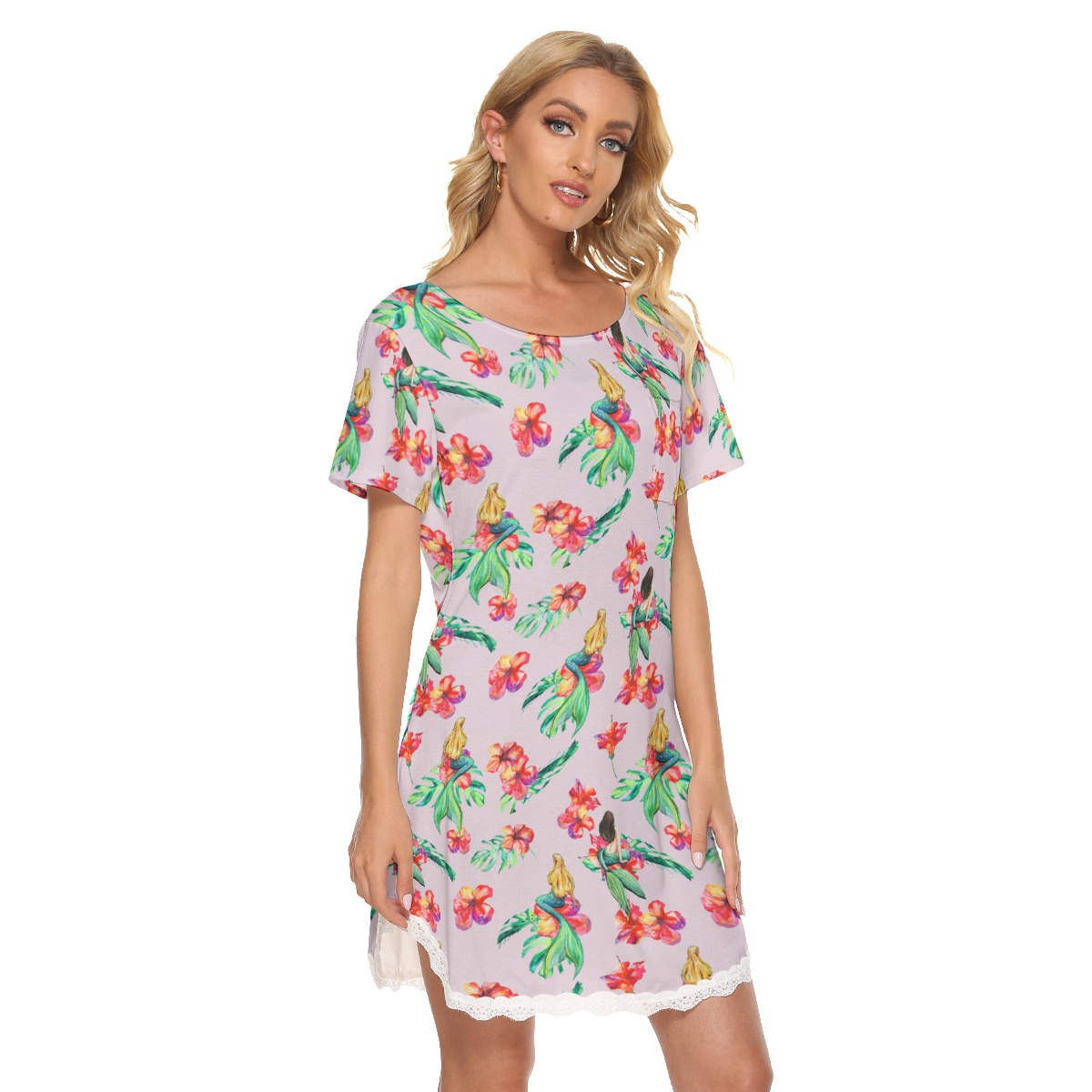Mermaid Hawaiian Outfit For Women