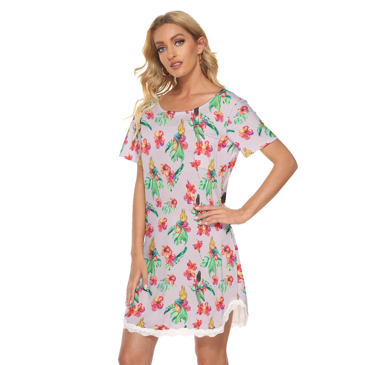 Mermaid Hawaiian Outfit For Women