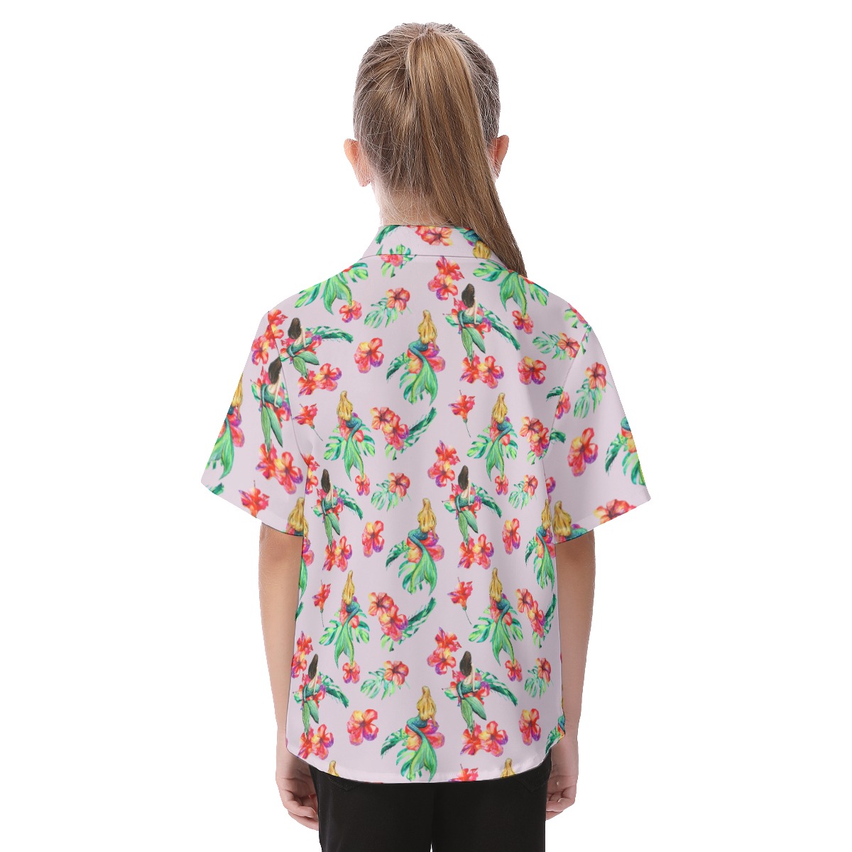 Mermaid Kid's Hawaiian Shirt