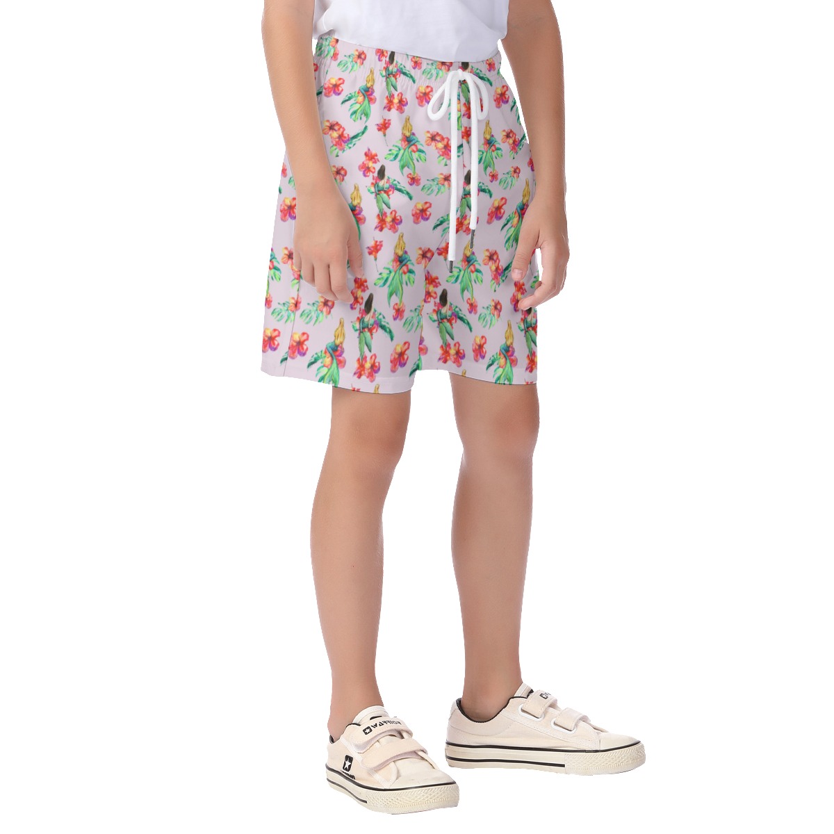 Mermaid Aloha Summer Shorts For Kids