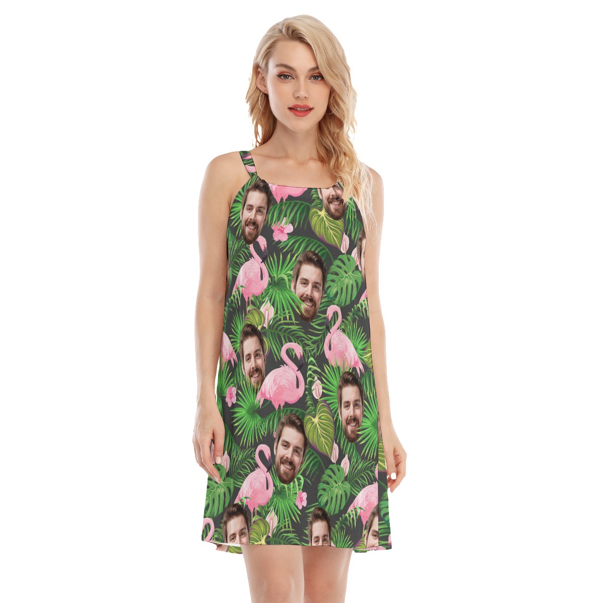 Custom Face Hawaiian Dress For Women - variant image 1