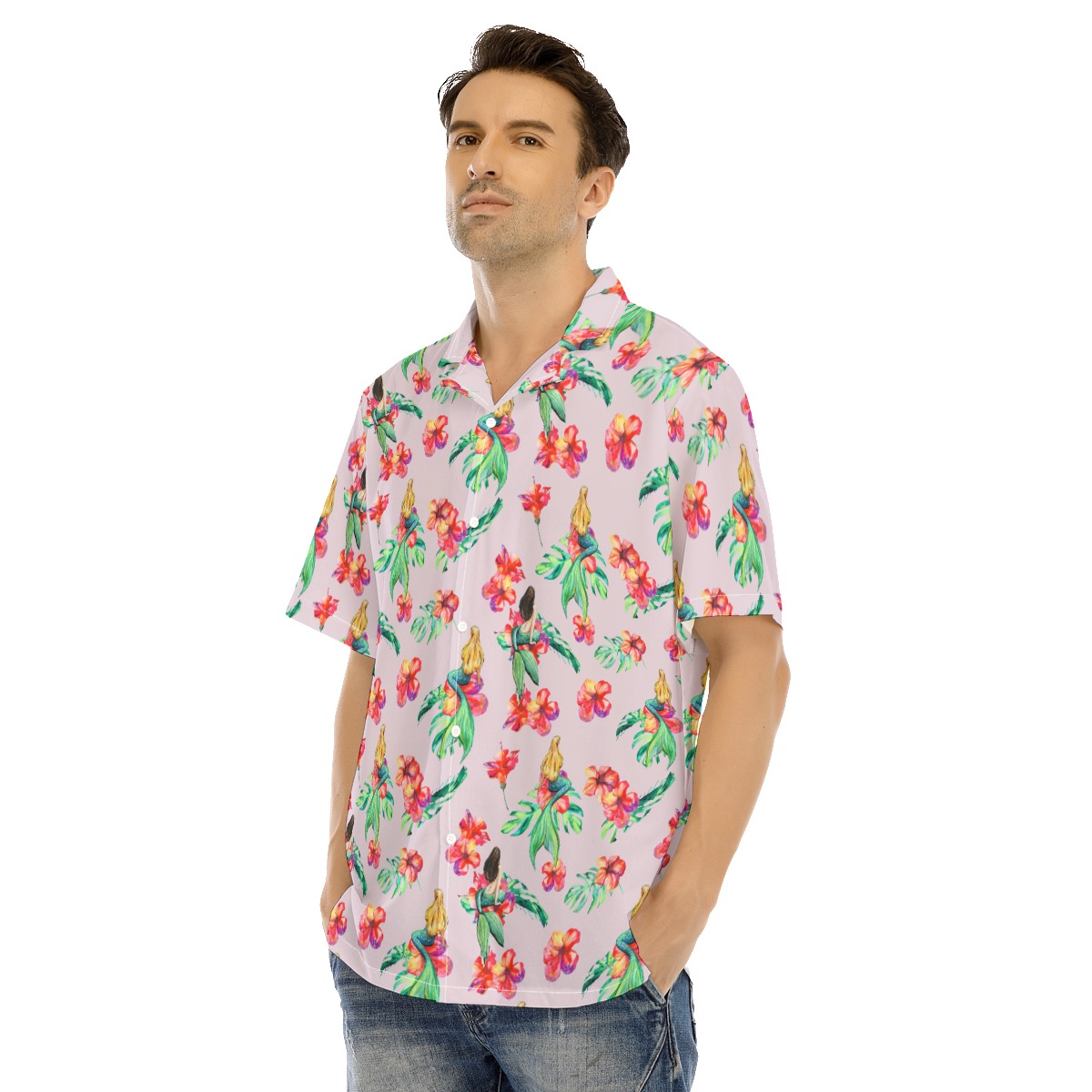 Mermaid Hawaiian Shirt