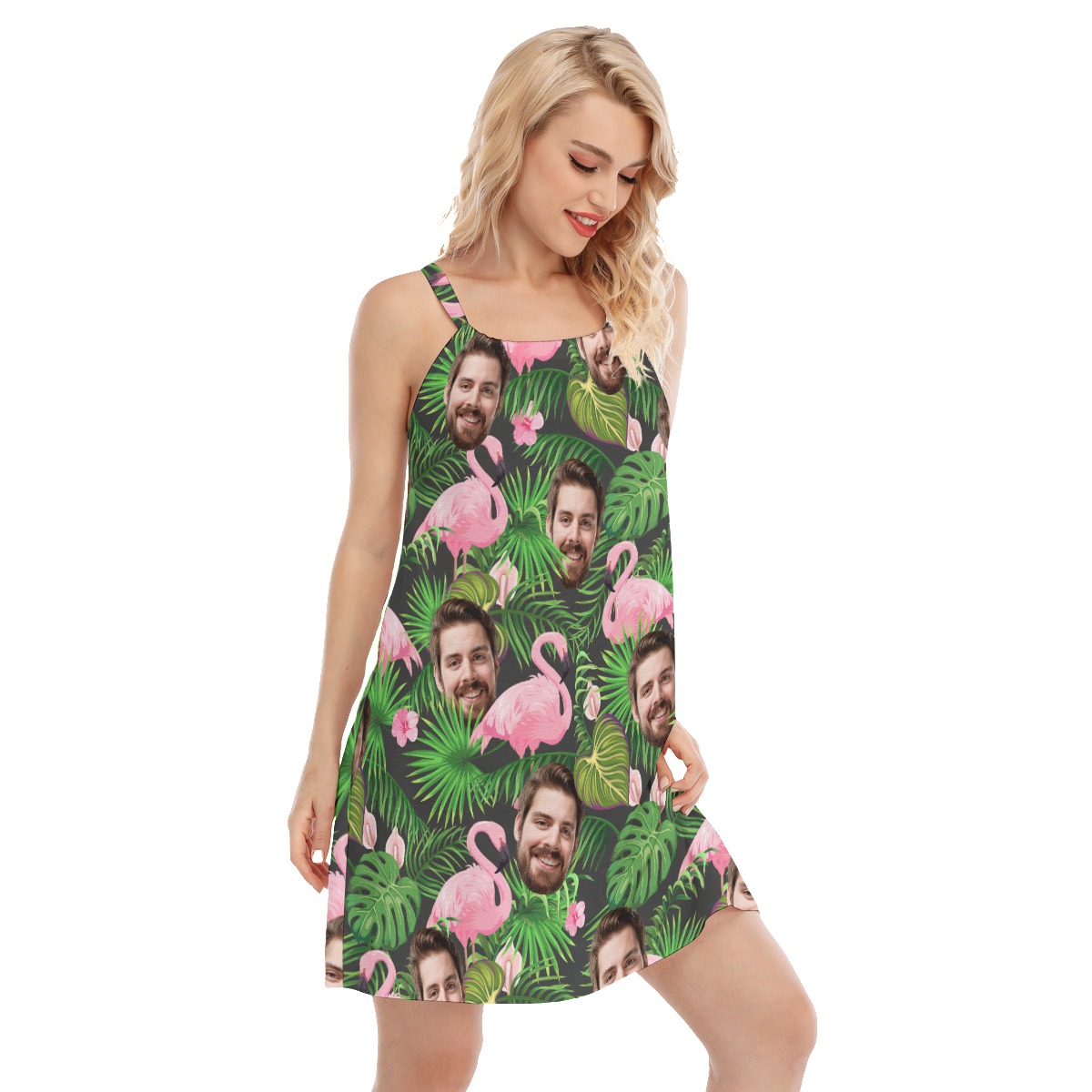 Custom Face Hawaiian Dress For Women