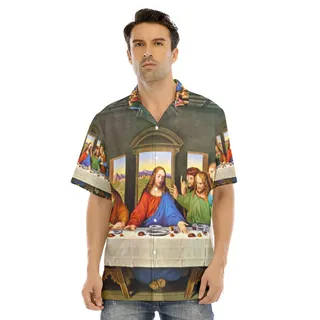 Da Vinci The Last Supper Hawaiian Shirt