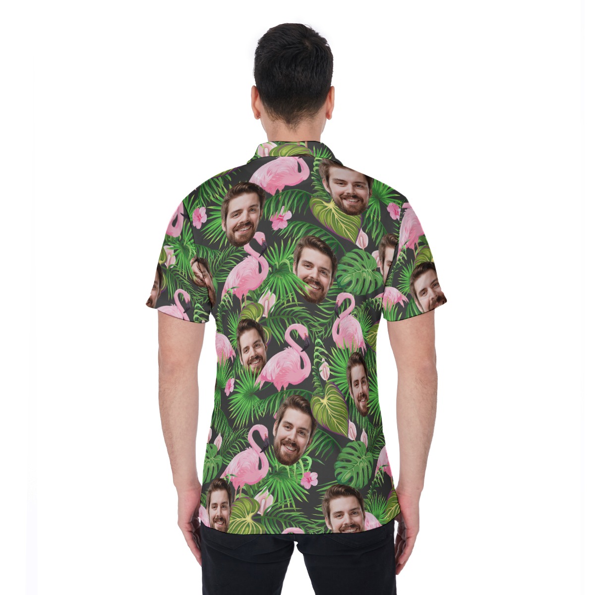 Cool Custom Hawaiian Polo Shirt For Men