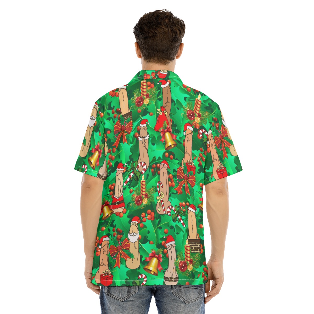 Funny Penis Christmas Hawaiian Shirt