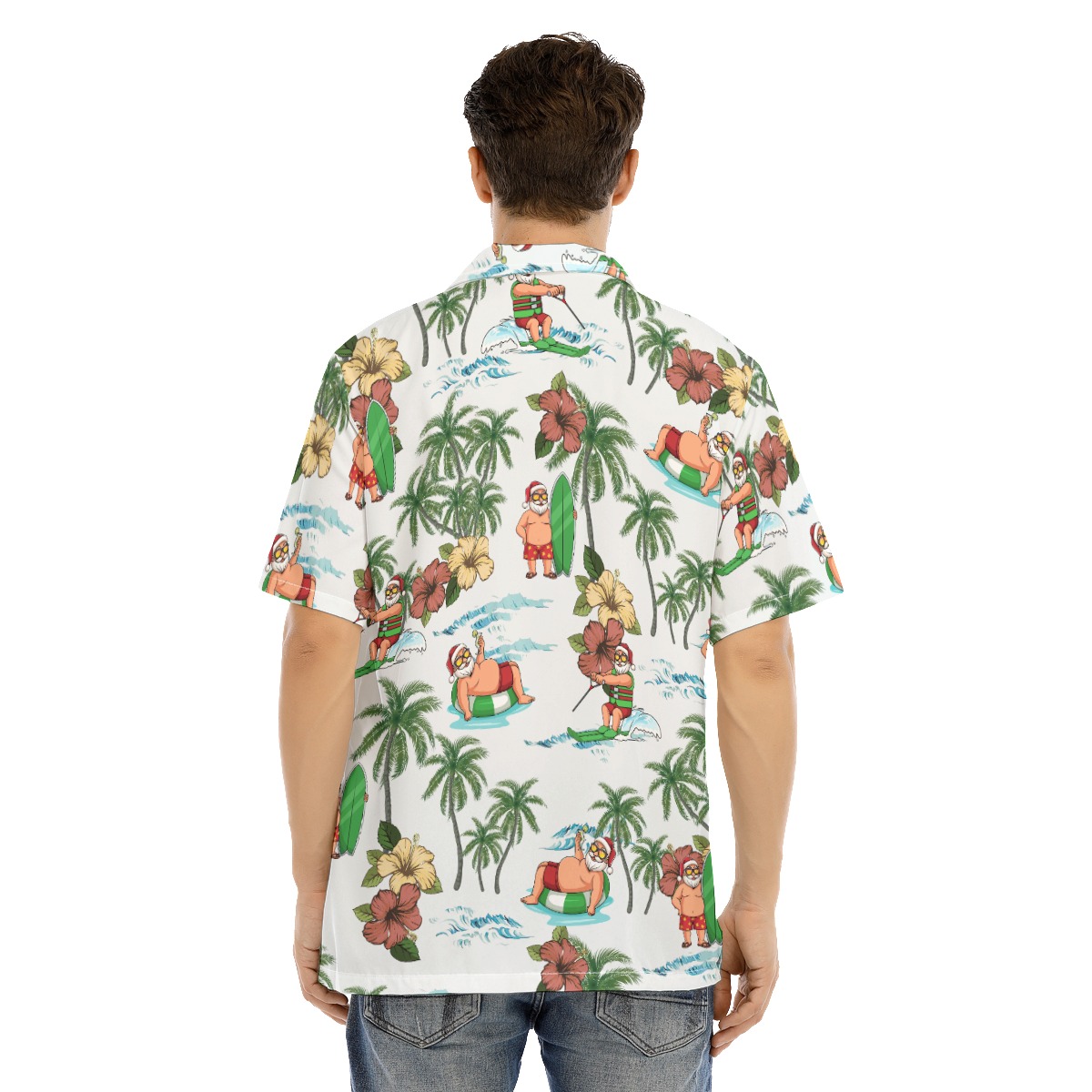 Summer Santa Claus Hawaiian Shirt
