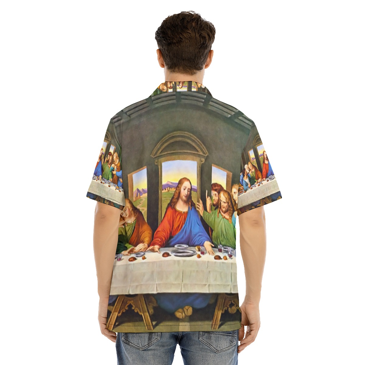 Da Vinci The Last Supper Hawaiian Shirt