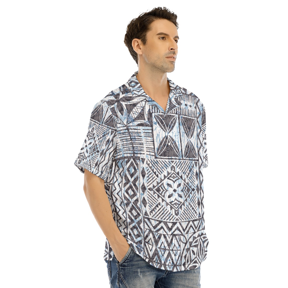 Tapa Tribal Hawaiian Shirt For Men
