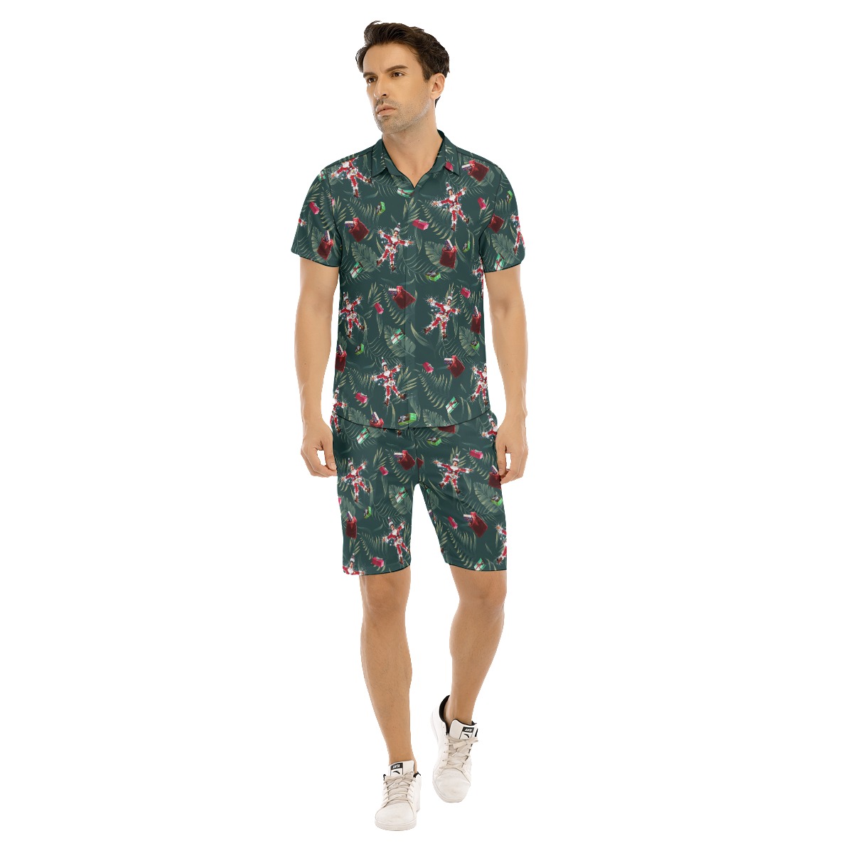 National Lampoon's Christmas Vacation Men's Tropical Shirt And Shorts - variant image 1