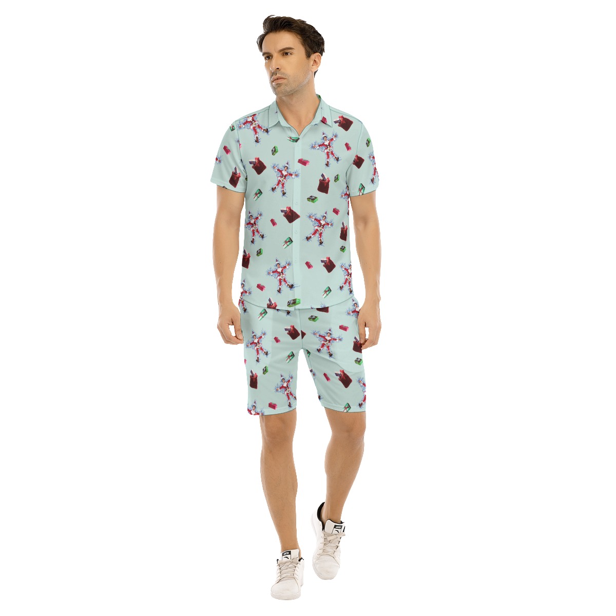 Christmas Vacation Clark Hawaiian Shirt And Shorts For Men - variant image 1