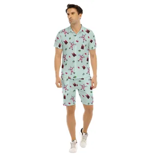 Christmas Vacation Clark Hawaiian Shirt And Shorts For Men
