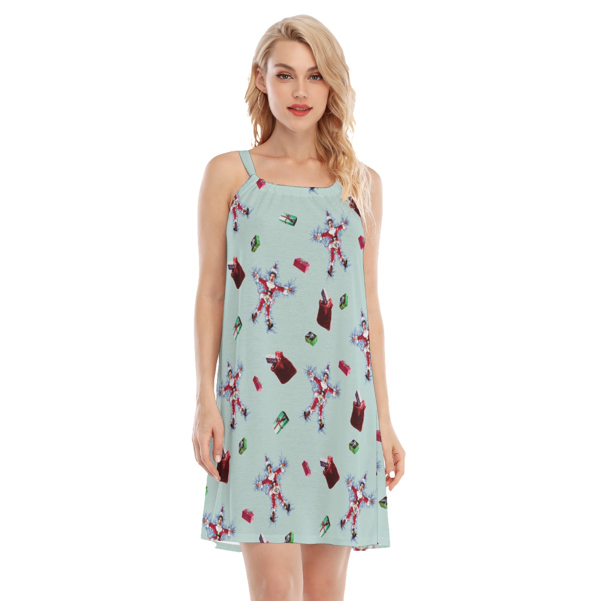 National Lampoon's Christmas Vacation Hawaiian Dress For Women - variant image 1