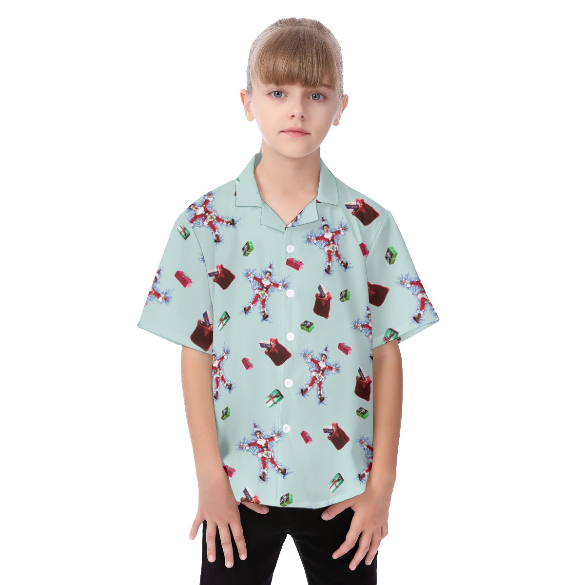 National Lampoon's Christmas Vacation Aloha Shirt For Kids - variant image 1
