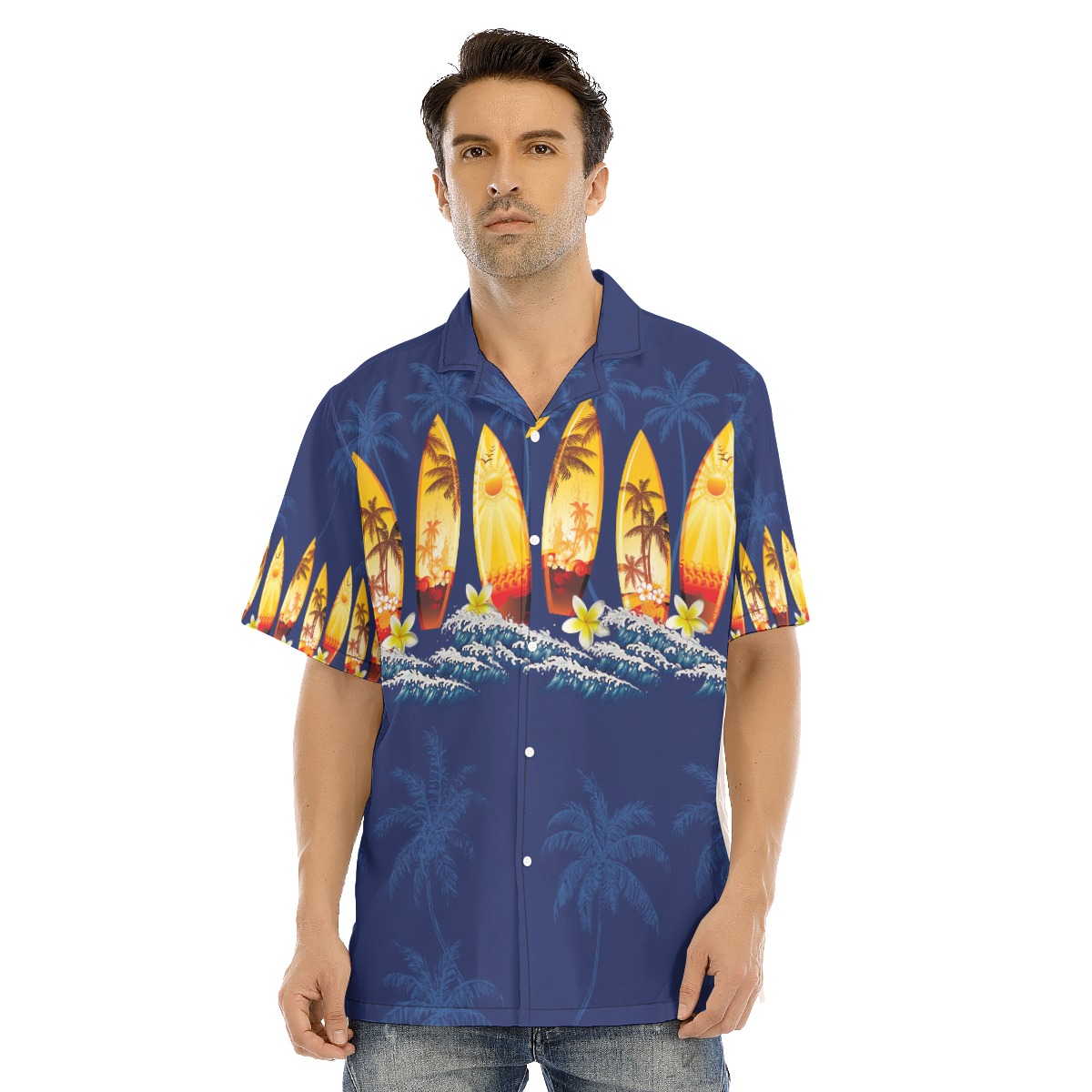Surfboard Hawaiian Shirt - variant image 1