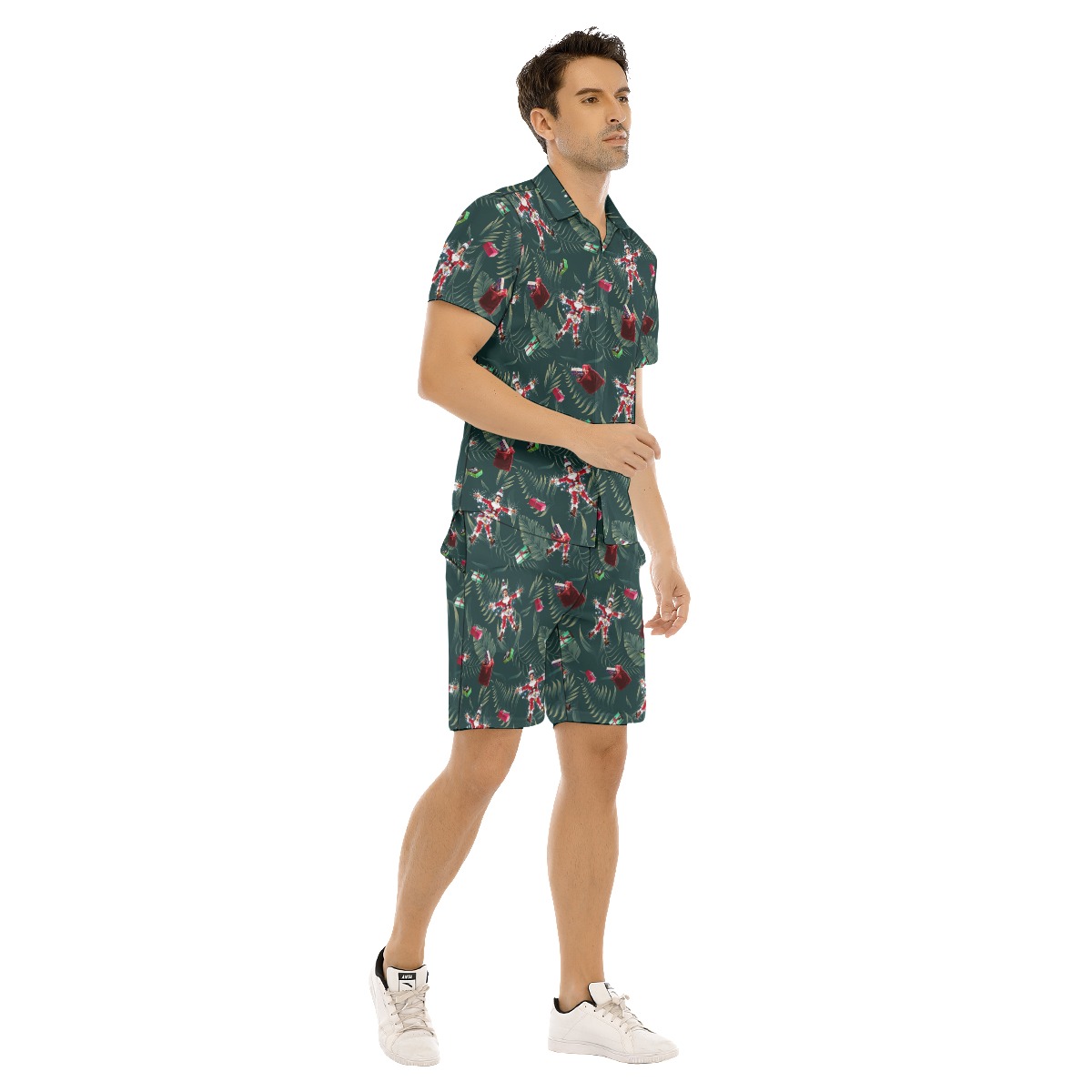 National Lampoon's Christmas Vacation Men's Tropical Shirt And Shorts