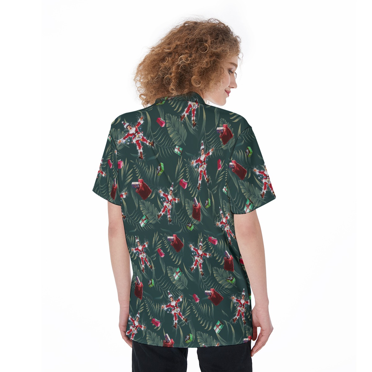 National Lampoon's Christmas Vacation Tropical Button Up Shirt
