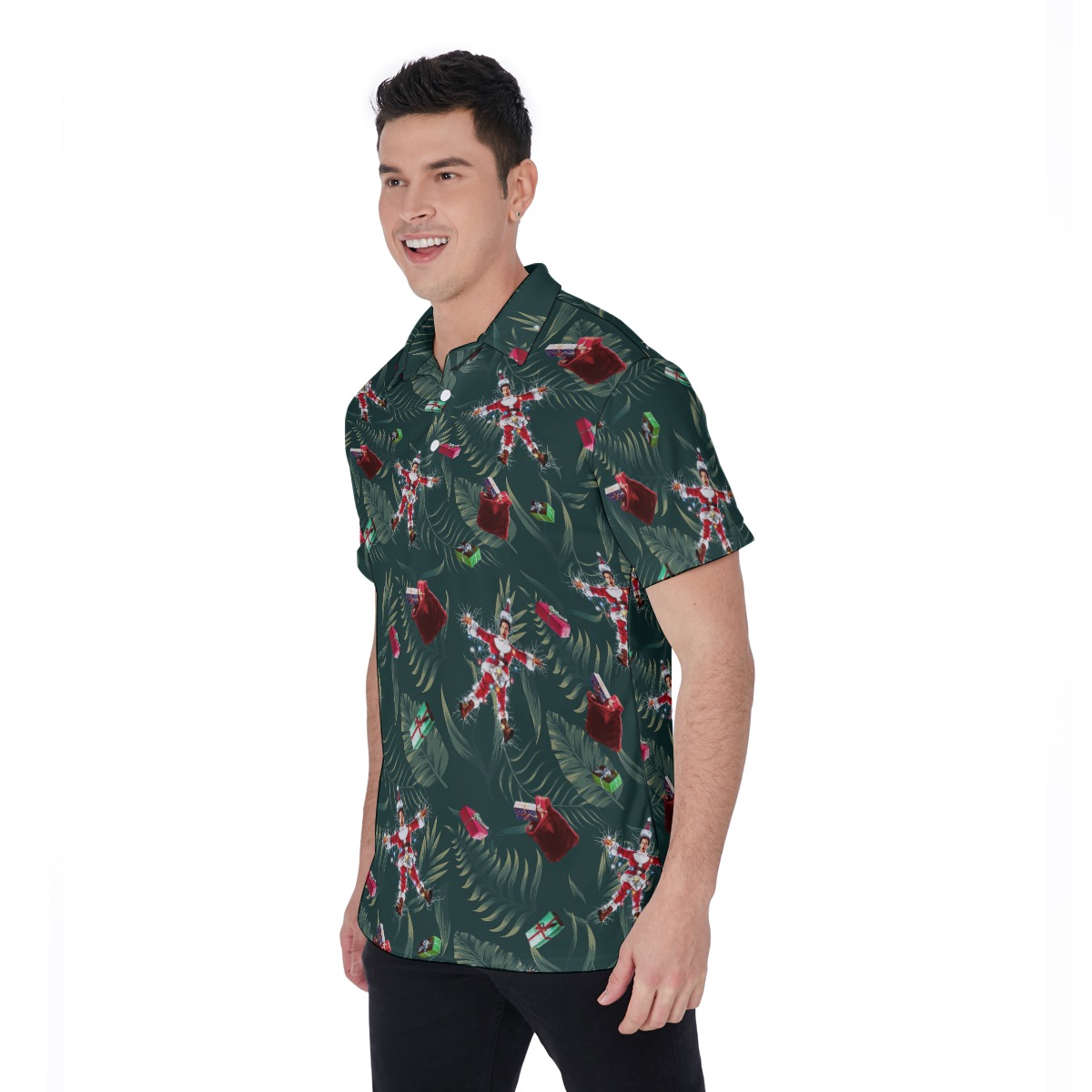 National Lampoon's Christmas Vacation Tropical Polo Shirt For Men