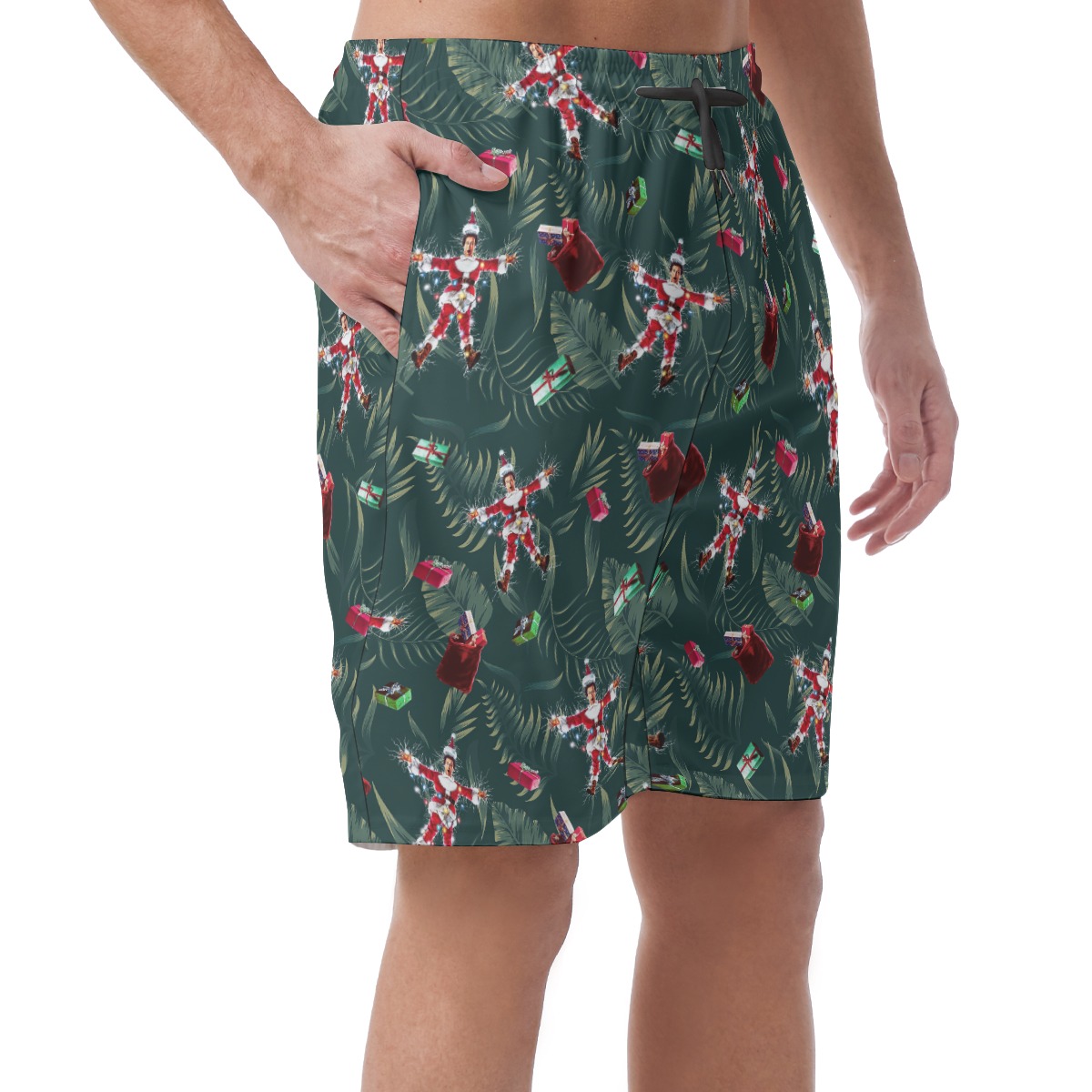 National Lampoon's Christmas Vacation Men's Hawaiian Beach Shorts