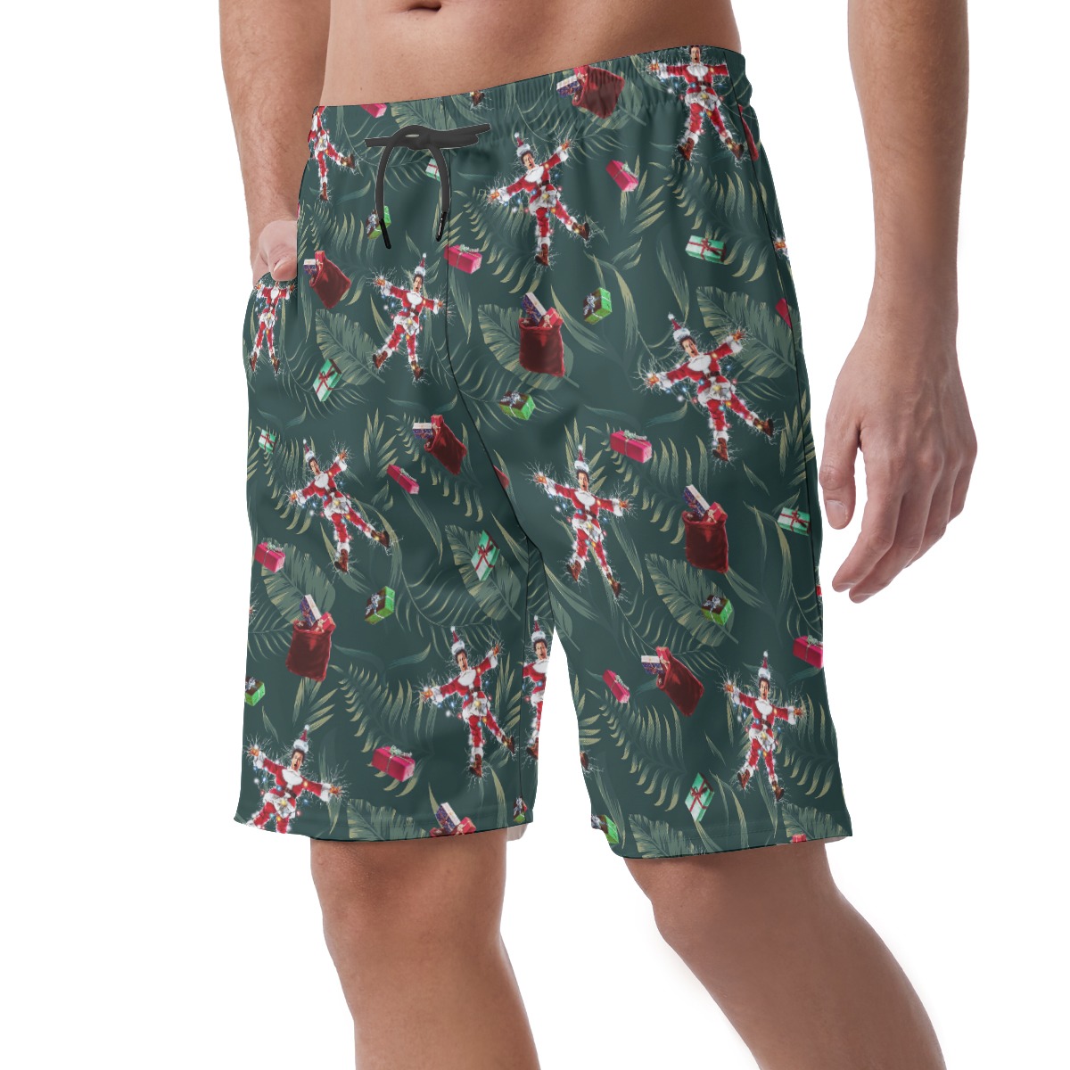 National Lampoon's Christmas Vacation Men's Hawaiian Beach Shorts