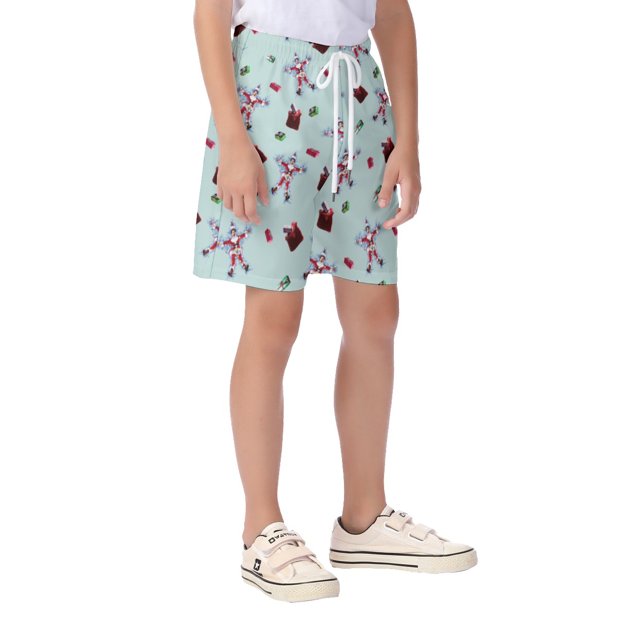 Funny Christmas Vacation Clark Griswold Hawaiian Shorts For Kids