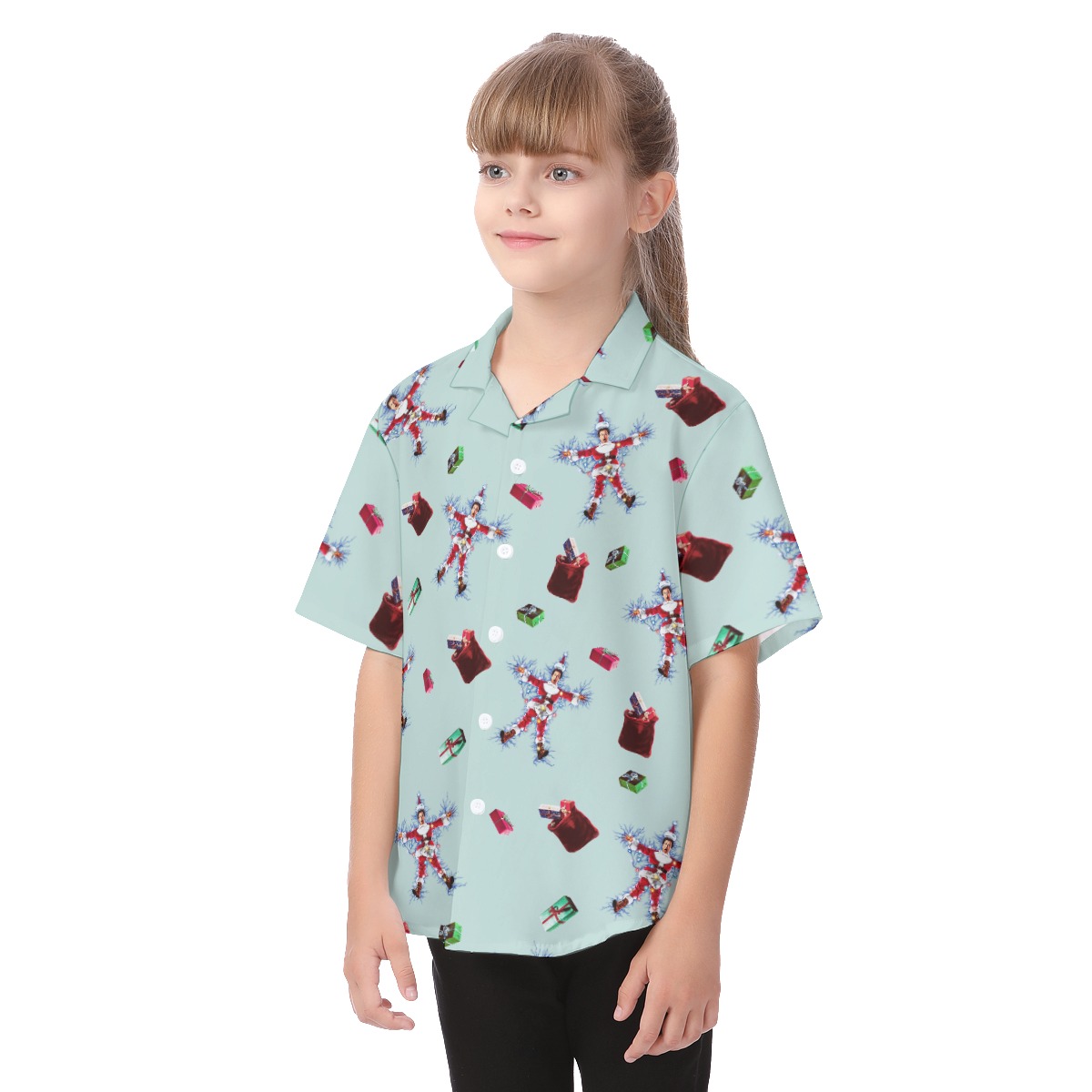 National Lampoon's Christmas Vacation Aloha Shirt For Kids