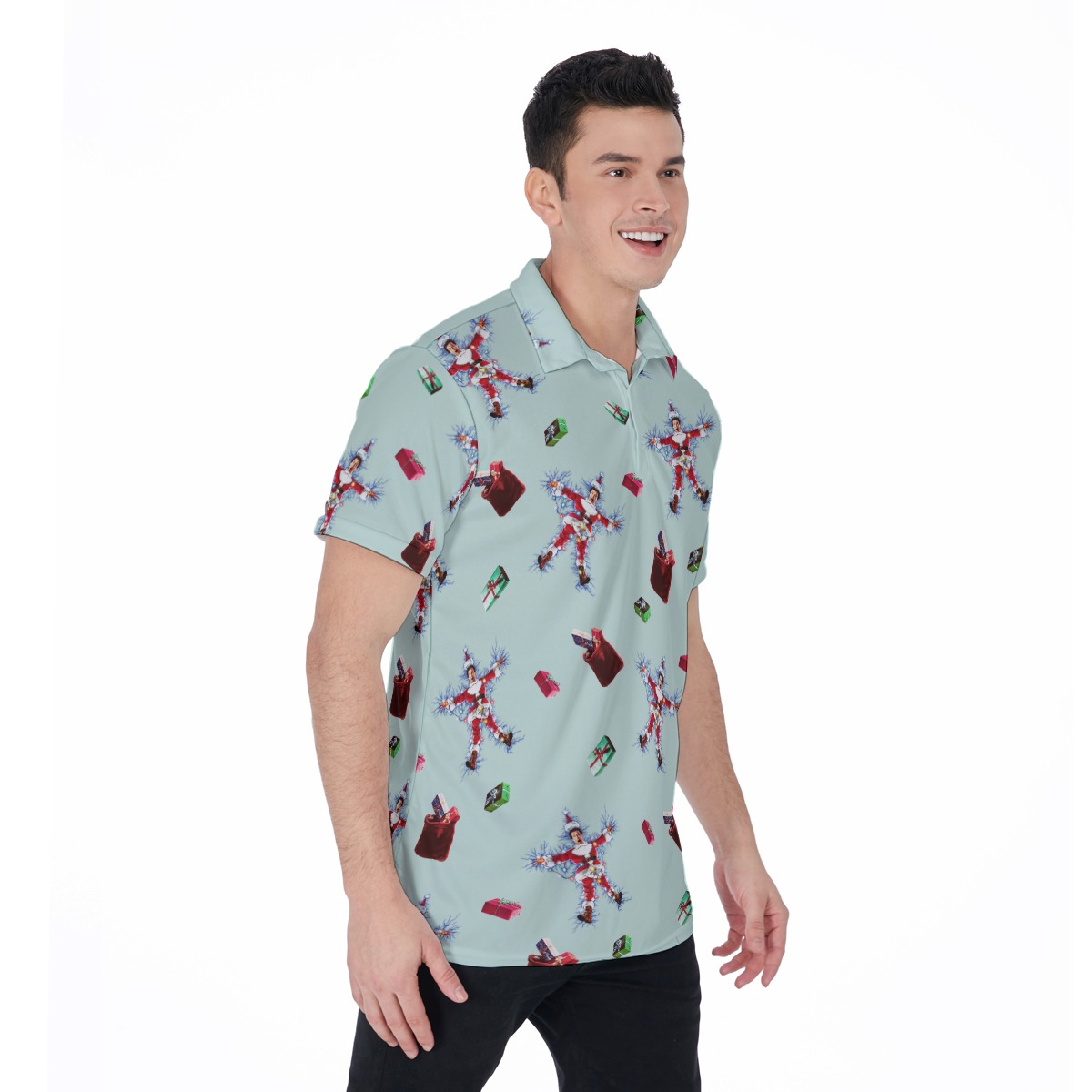 National Lampoon's Christmas Vacation Hawaiian Polo Shirt