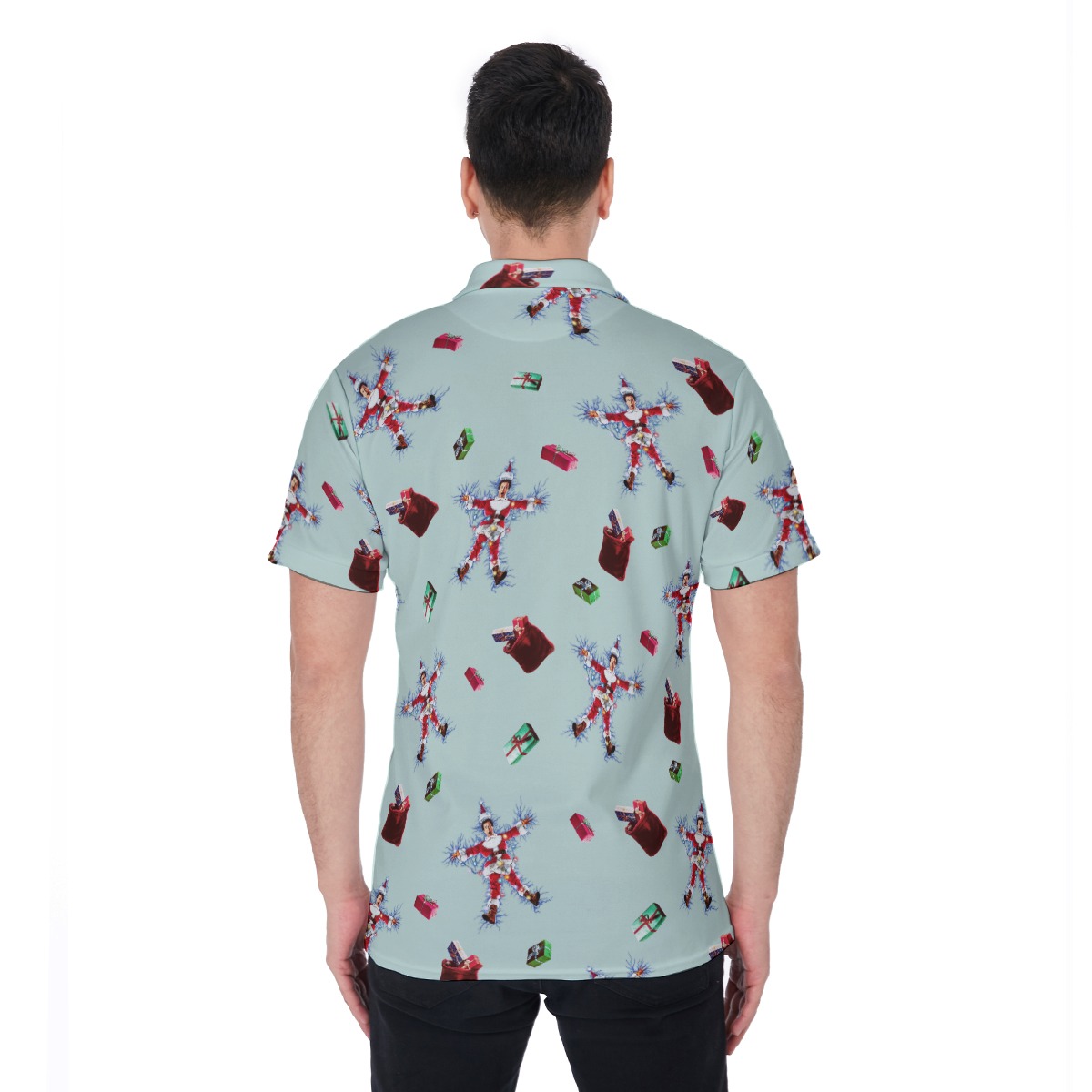 National Lampoon's Christmas Vacation Hawaiian Polo Shirt